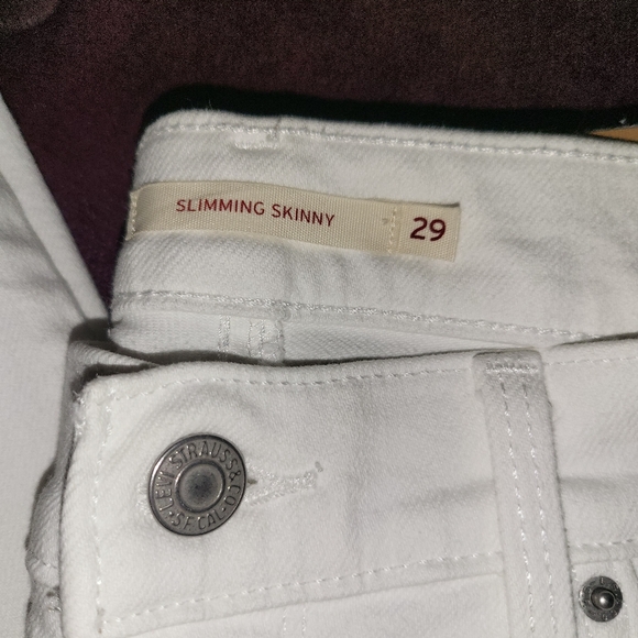 Levi’s Slimming Skinny Jeans Sz 29 - Picture 7 of 16
